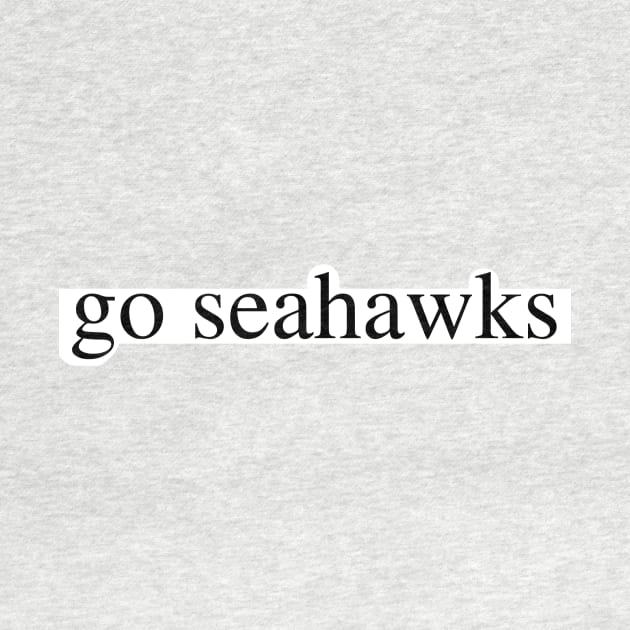 go seahawks by delborg